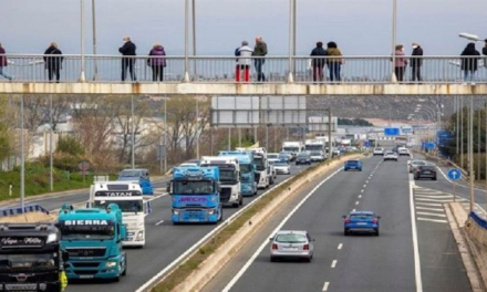 Transportistas españoles mantienen paro ante falta de respuesta