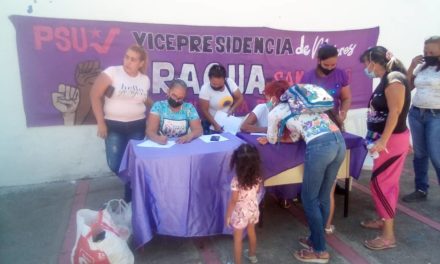 Mujeres sanmateanas activaron Punto Violeta rumbo al III Congreso de las Mujeres