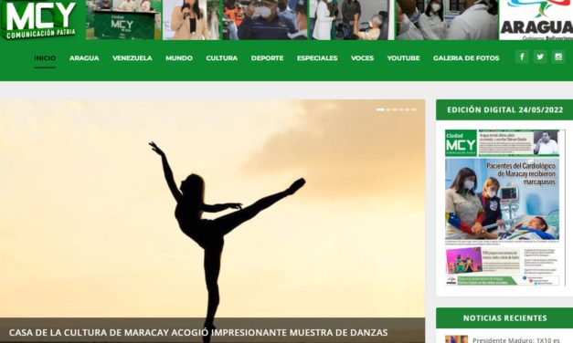 Se renueva la página web de Ciudad Maracay