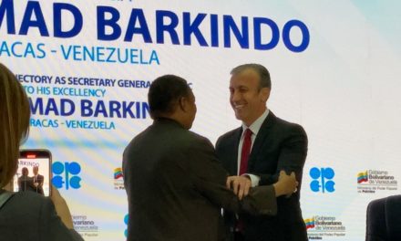 El Aissami: Venezuela ratifica compromiso para el equilibro del mercado petrolero mundial