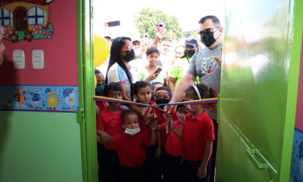 Alcalde Wilson Coy reinauguró C.E.I.E. Rómulo Gallegos en Cagua