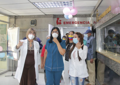 Reinauguración de quirófanos en el Hospital Los Samanes