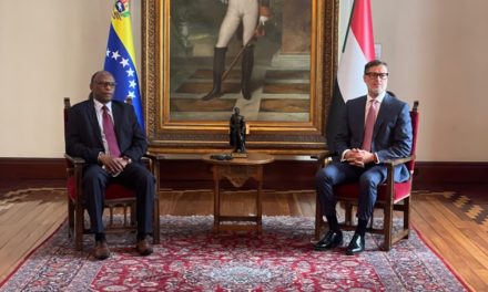 Venezuela y Sudán sellan disposición a seguir profundizando las relaciones bilaterales