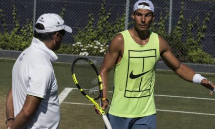 Rafael Nadal se prepara para la edición 2022 de Wimbledon