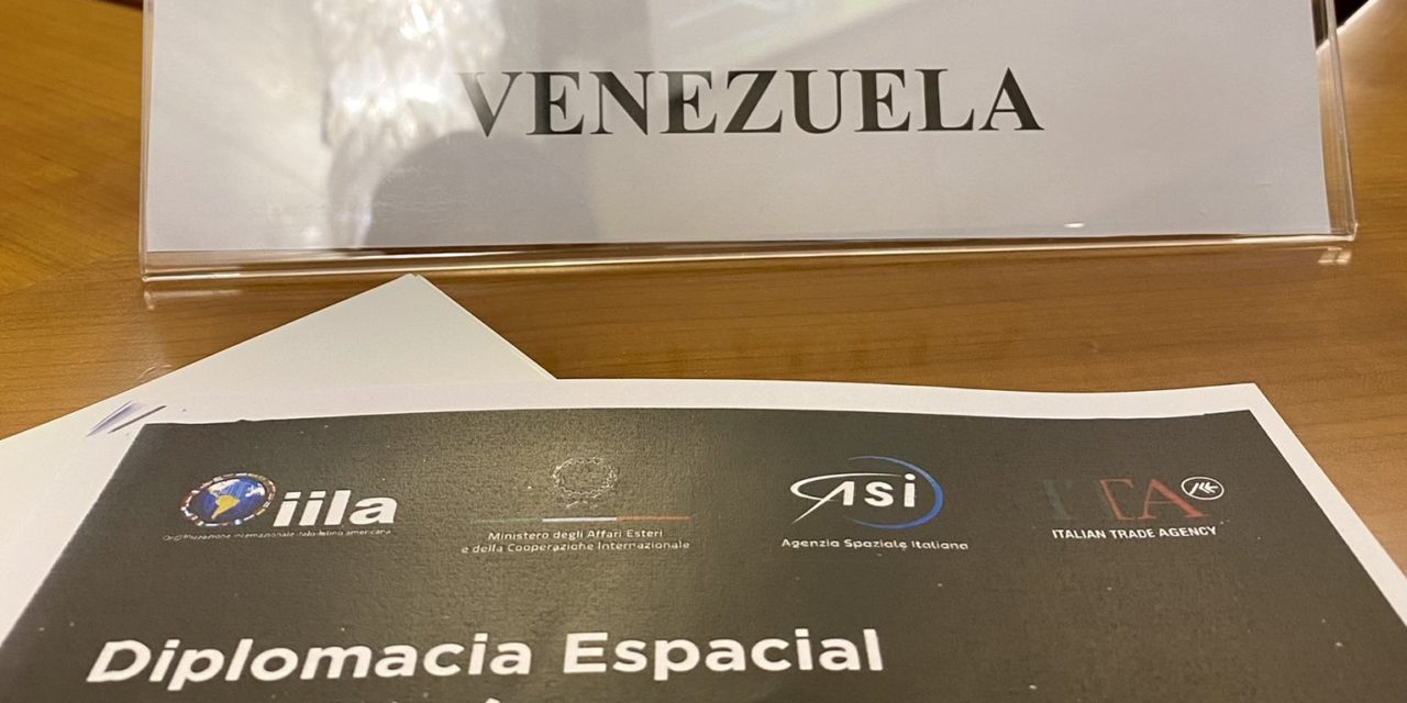 I Encuentro de Agencias Espaciales Latinoamericanas | Foto: Cortesía Embajada de Venezuela en Italia