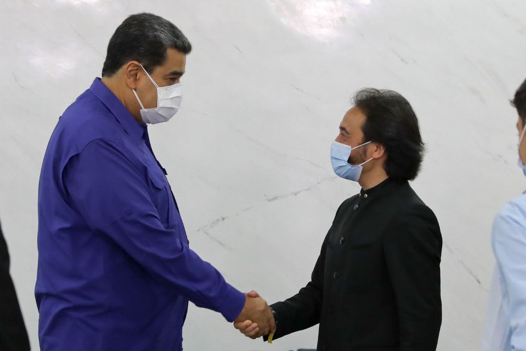 Maduro recibió a David Morales | Foto Cortesía