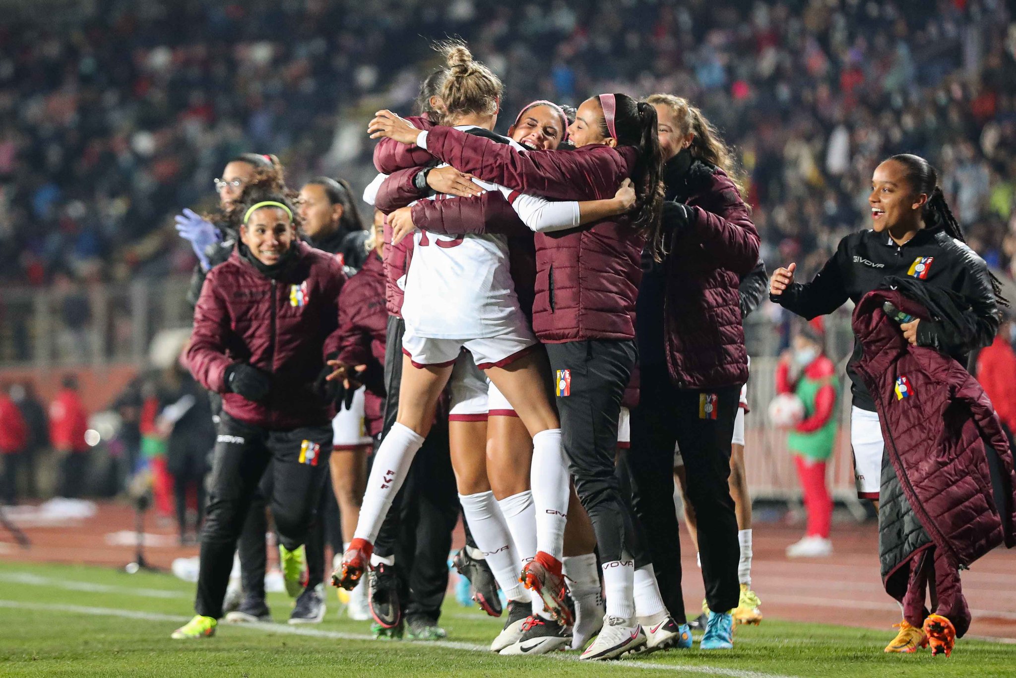 Vinotinto femenina ganó partido ante Chile | Foto Prensa FVF