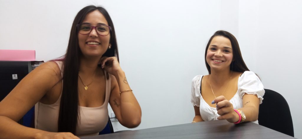 Vanesa Rodríguez y Claudia Toviolli, consultoras jurídicas de la Fundación Fondo Editorial Letras de Aragua (Ciudad MCY) | FOTOS RB