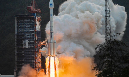 China colocó en órbita 9 satélites comerciales