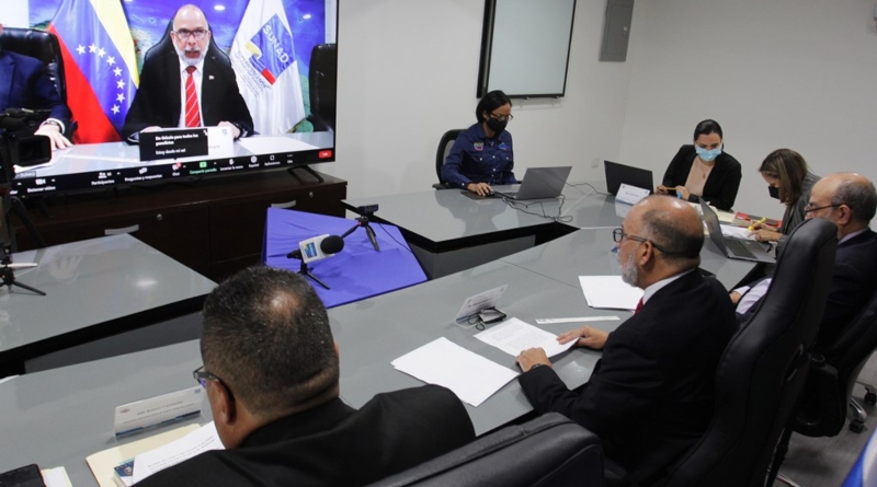 La reunión se realizó de forma virtual | Foto Prensa VTV