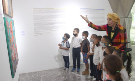 Más de 30 infantes visitaron la renovada Galería de Arte Municipal de Maracay