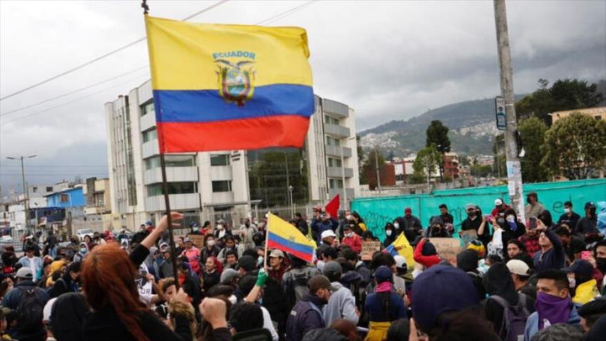 El paro nacional comenzó el pasado lunes 13 de junio por convocatoria de la Conaie en contra medidas neoliberales | FOTO HISPANTV