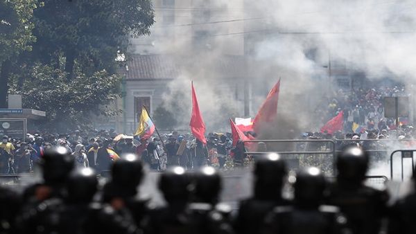 A las protestas se han sumado movimientos sociales que rechazan las políticas neoliberales del Ejecutivo | Foto Telesur