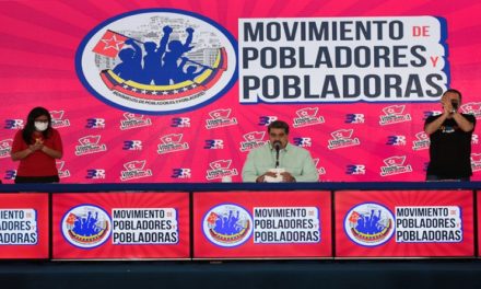 Presidente Maduro respalda al Movimiento de Pobladores y Pobladoras con las 3R.NETS