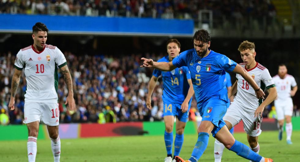Italia venció a Hungría por el Grupo 3 de la UEFA Nations League