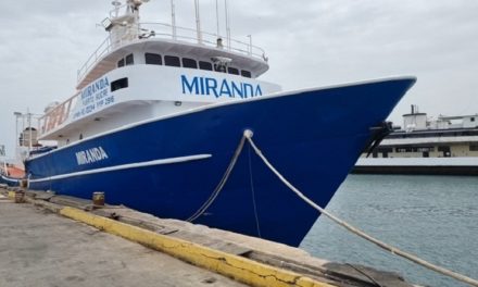 Recuperan buque Miranda para consolidar la soberanía alimentaria del país