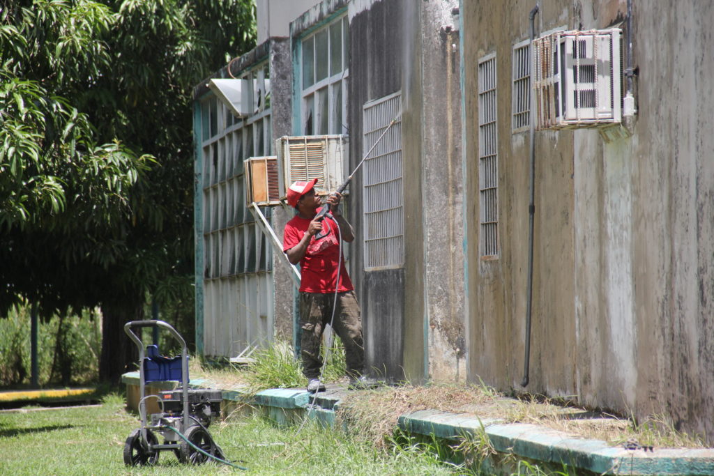 Recuperación de la infraestructura de la casa de estudios | FOTOS MARÍA FERNANDA GIL