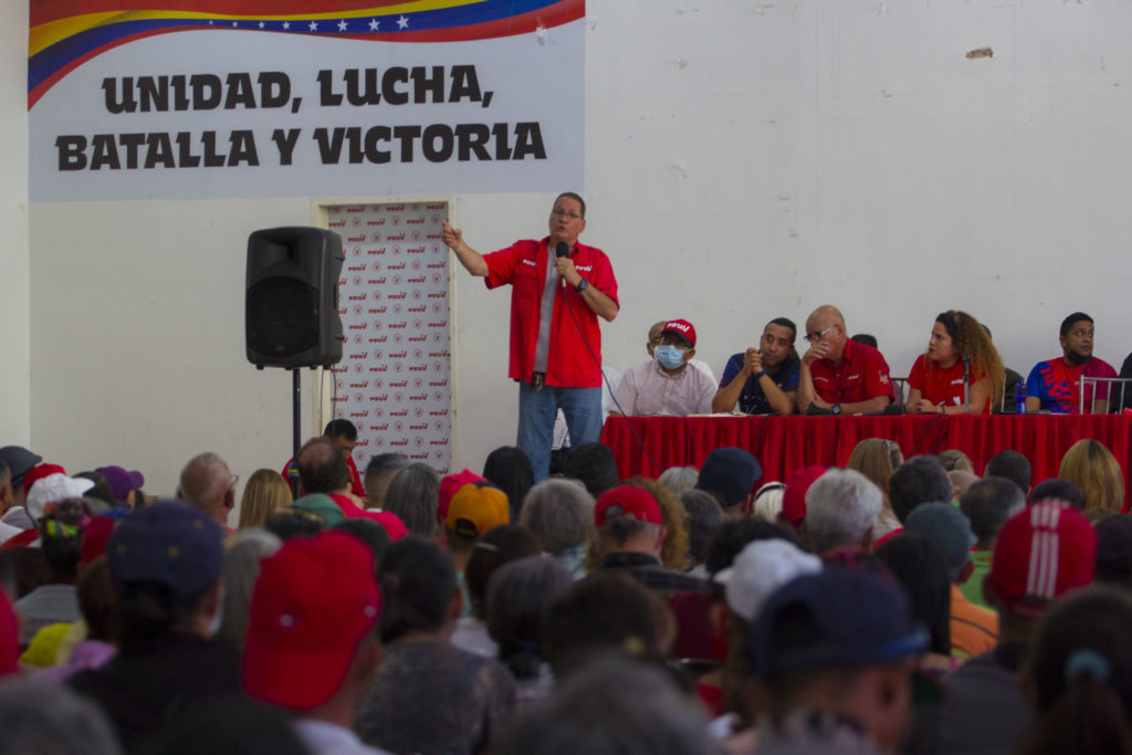 Jesús Faría, vicepresidente de la Comisión de Economía Productiva de la Dirección Nacional del Psuv | FOTO YORMAN PERNALETE