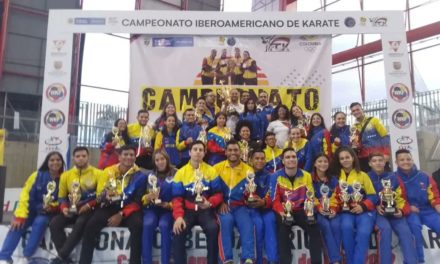 Venezuela gana 21 medallas en el Campeonato Iberoamericano de Karate do