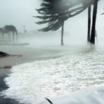 Huracán Bonnie se desplaza sobre las costas mexicanas