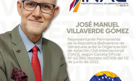 Venezuela cuenta con nuevo Representante Permanente ante la OACI