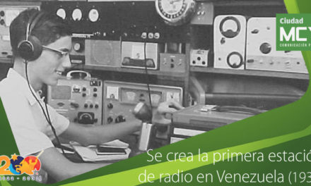 RADIO NACIONAL DE VENEZUELA ARRIBA A SU 86° ANIVERSARIO