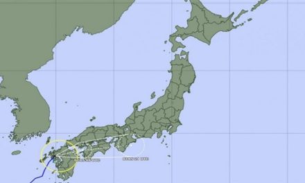 Tifón «Aere» impactó Japón y cambió a ciclón extratropical