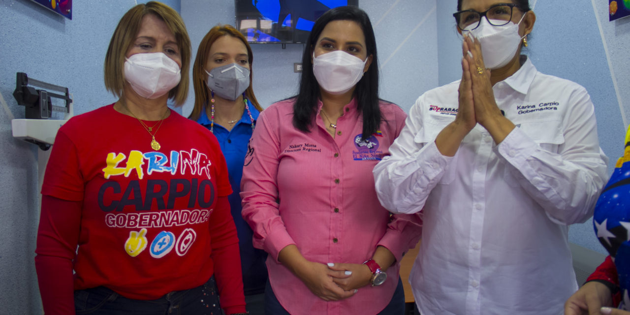 Gobernadora Karina Carpio destacó el trabajo llevado a cabo por el personal de la Frnsa | Fotos Yorman Pernalete