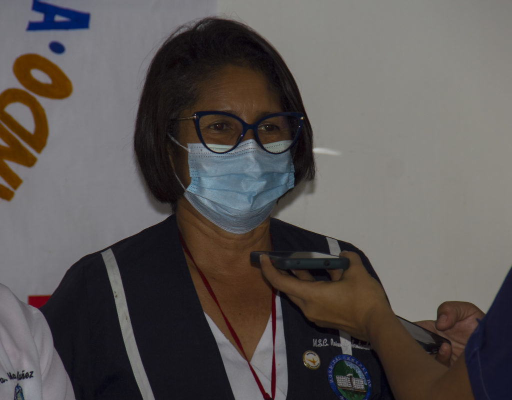 Rosenda Santander, coordinadora del Programa de Lactancia Materna en el HCM, comentó que las promotoras de lactancia materna en el HCM reciben un curso para la promoción y protección de la madre e hijo