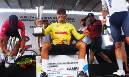 Luis Gómez se coronó en Vuelta Ciclista a Venezuela 2022