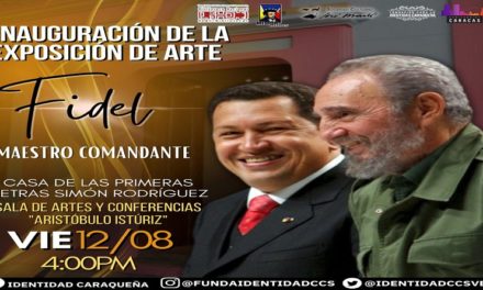 Se inaugura exposición de arte «Fidel, maestro comandante»