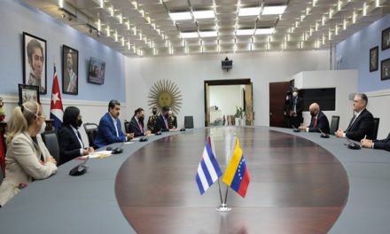 Presidente Maduro repasa Mapa de Cooperación con Viceprimer Ministro de Cuba