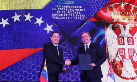 Venezuela y Serbia conmemoran 140 años de relaciones diplomáticas
