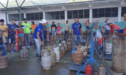 Aragua Gas atendió más de 4 mil familias en Revenga