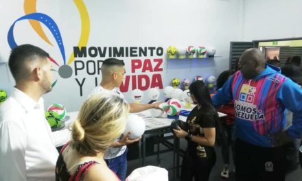 Movimientos por la Paz y Somos Venezuela firman alianza de apoyo al deporte