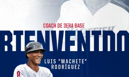 Luis Rodríguez será el coach de tercera base