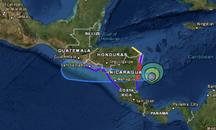 Julia se convirtió en huracán camino a Nicaragua