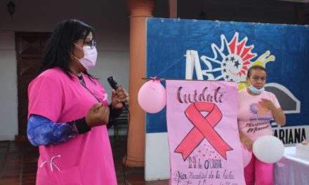 Conmemoraron en Sucre el Día Internacional de la Lucha Contra el Cáncer de Mama