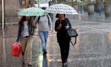 Inameh prevé este lunes lluvias de intensidad variable y lloviznas en gran parte del país