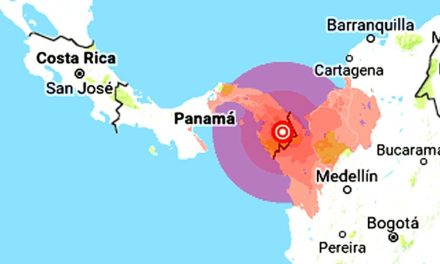 Registran sismo de magnitud 6.5 en Panamá