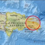 Sismo de magnitud 4,8 sacude a República Dominicana