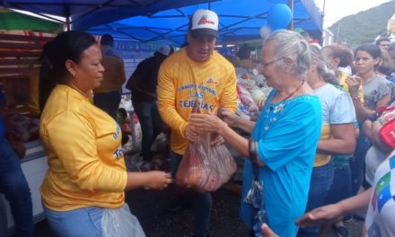 Misión Alimentación despliega Ferias del Campo Soberano para familias de Las Tejerías