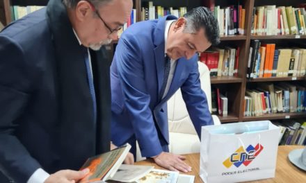 Presidente del CNE visita Centro de Estudios Latinoamericanos de la Universidad de Ankara