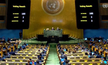 Aprueban 185 naciones resolución contra bloqueo de EE.UU. a Cuba