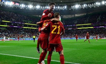 España goleó a Costa Rica en debut mundialista