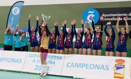 Dupla venezolana gana la Copa Princesa de Voleibol con el Barcelona en España