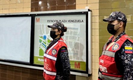 Desarrollan despliegue de seguridad en las estaciones del sistema Metro de Caracas