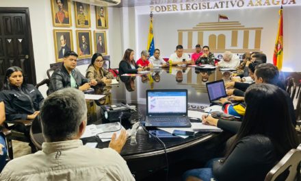 Parlamentarios de Aragua se desplegarán para divulgar las 7 Líneas de Trabajo 
