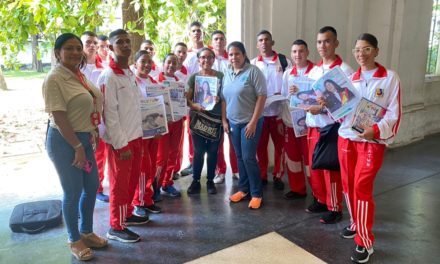 Estudiantes de Academia Técnica Militar realizan pasantías en medios públicos de Aragua
