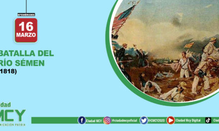 #Efeméride | 1818: Batalla del Río Sémen